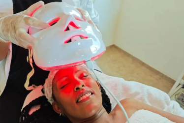 7 Colors Led Facial Mask With Neck Red Light Therapy Mask